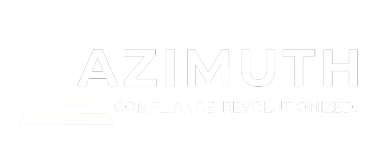 Azimuth logo transparent white